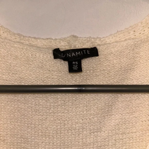 Dynamite Cream Knit Tank Top - Picture 3 of 6